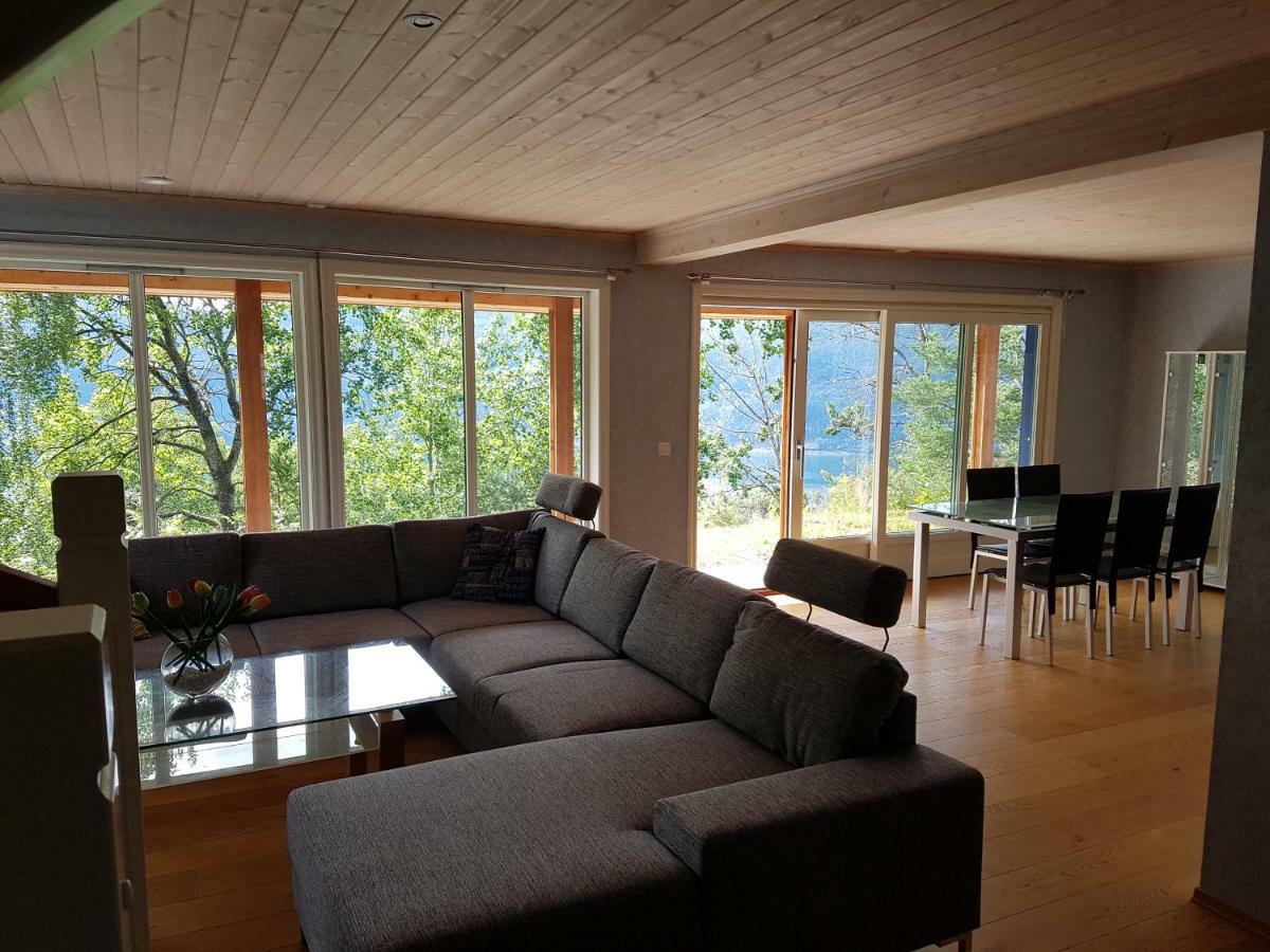 Panorama View Along The Fjord In Stryn Villa Blakset ภายนอก รูปภาพ